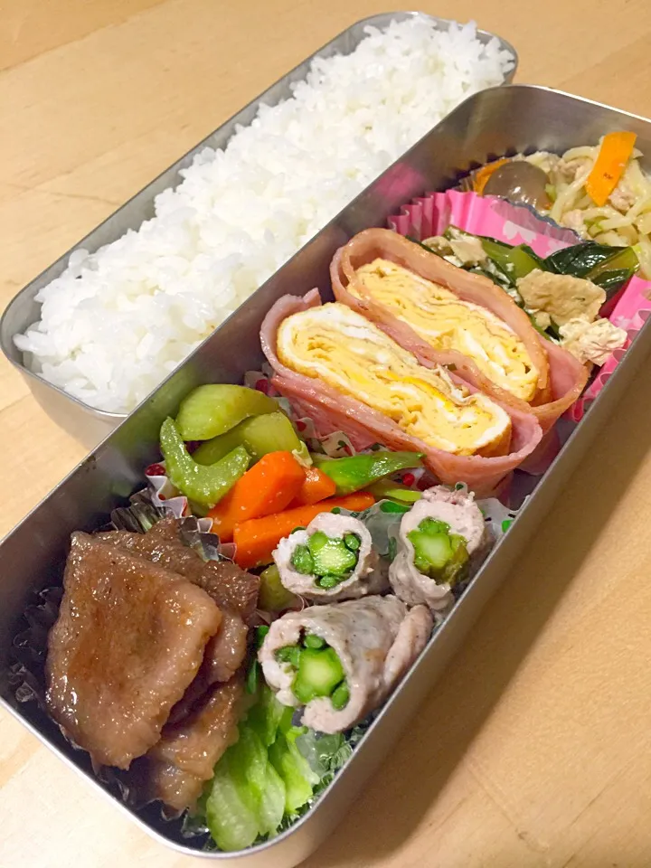 Snapdishの料理写真:男子中2弁当|Rika Doiさん