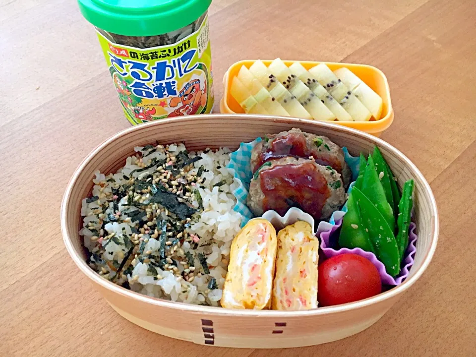 今日のお弁当#さるかに合戦|ぴのさん