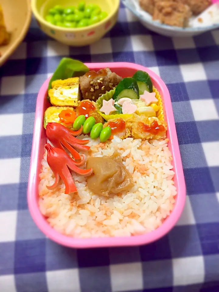 娘の遠足弁当|さたはこさん