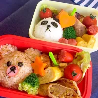 遠足弁当♡|あきんこさん