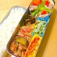 Snapdishの料理写真:中2男子弁当|Rika Doiさん