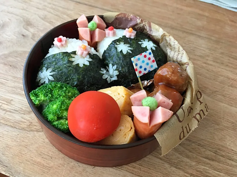 ☀️遠足お弁当🍙|noⓂ︎さん