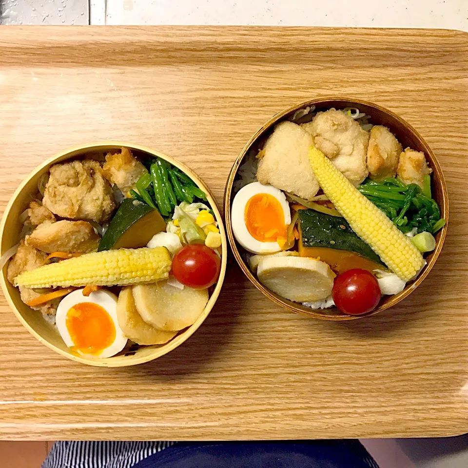 唐揚げと、1週間の作り置きのっけ弁当|masamiさん