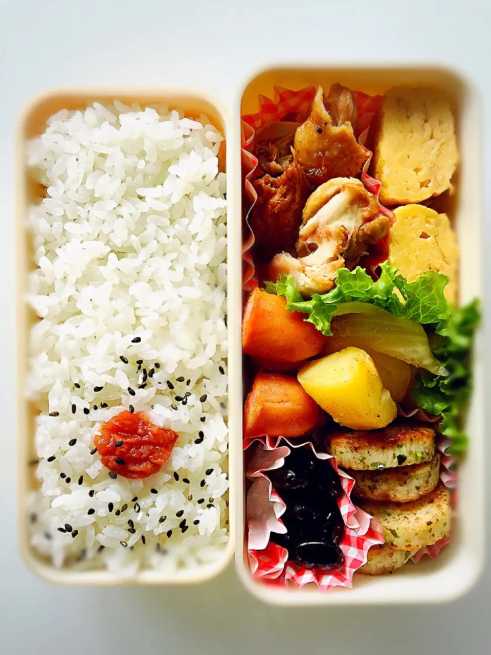 Snapdishの料理写真:お弁当🍱 (๑˃̵ᴗ˂̵)و|bamazooさん