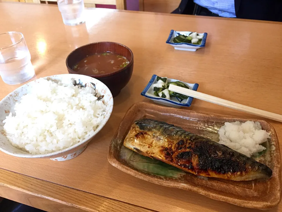 焼きサバ定食|Yoku kuu kyaku daさん