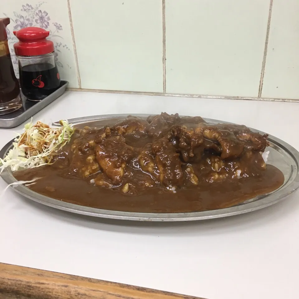 Snapdishの料理写真:カツカレー大盛り|Hajime Sakaiさん