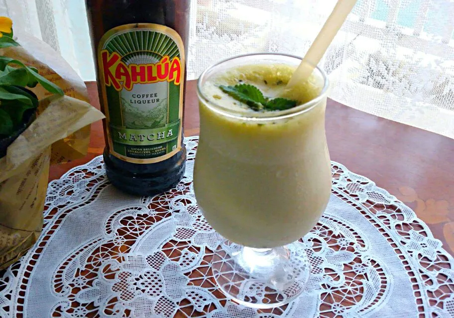 🍹カルーア抹茶de シェイク※（とっても美味しく甘ぁ～い❣けど…飲んでも良いのは…成人以上限定です!!もちろん!～Part1）|*ママちゃん*さん