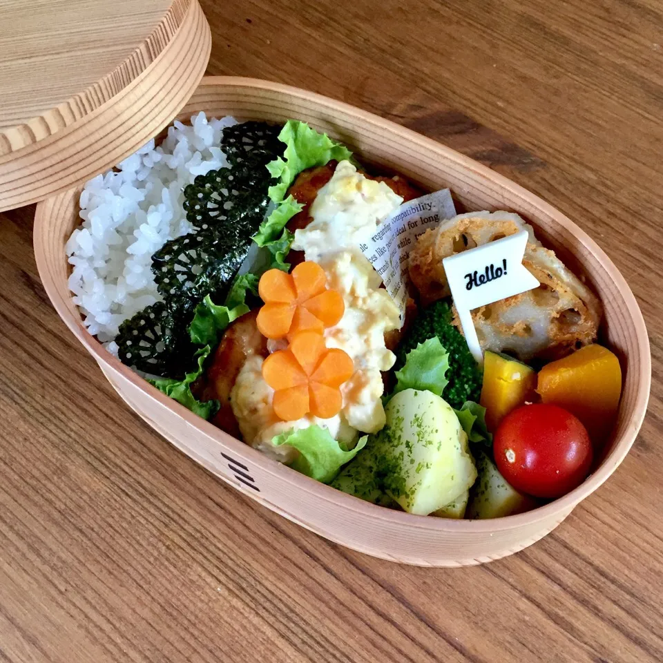 Snapdishの料理写真:6/10 お弁当🍱|カタツムリさん