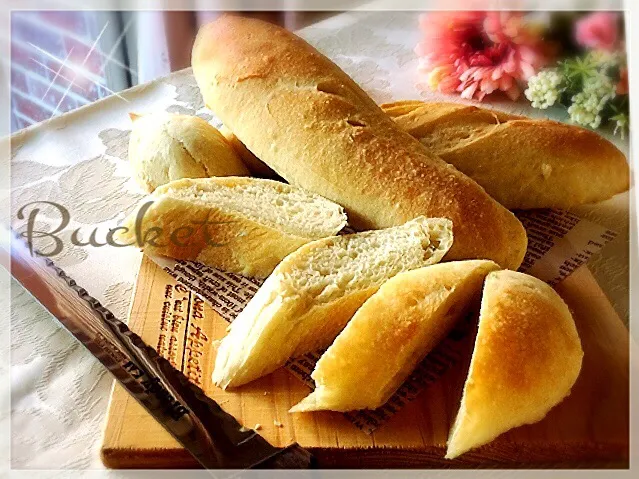 めぐぴょんさんの料理 お久しぶりのバゲット💕🥖🥖|桜央里さん