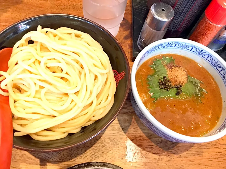 三田製麺所の梅つけ麺|水蓮さん