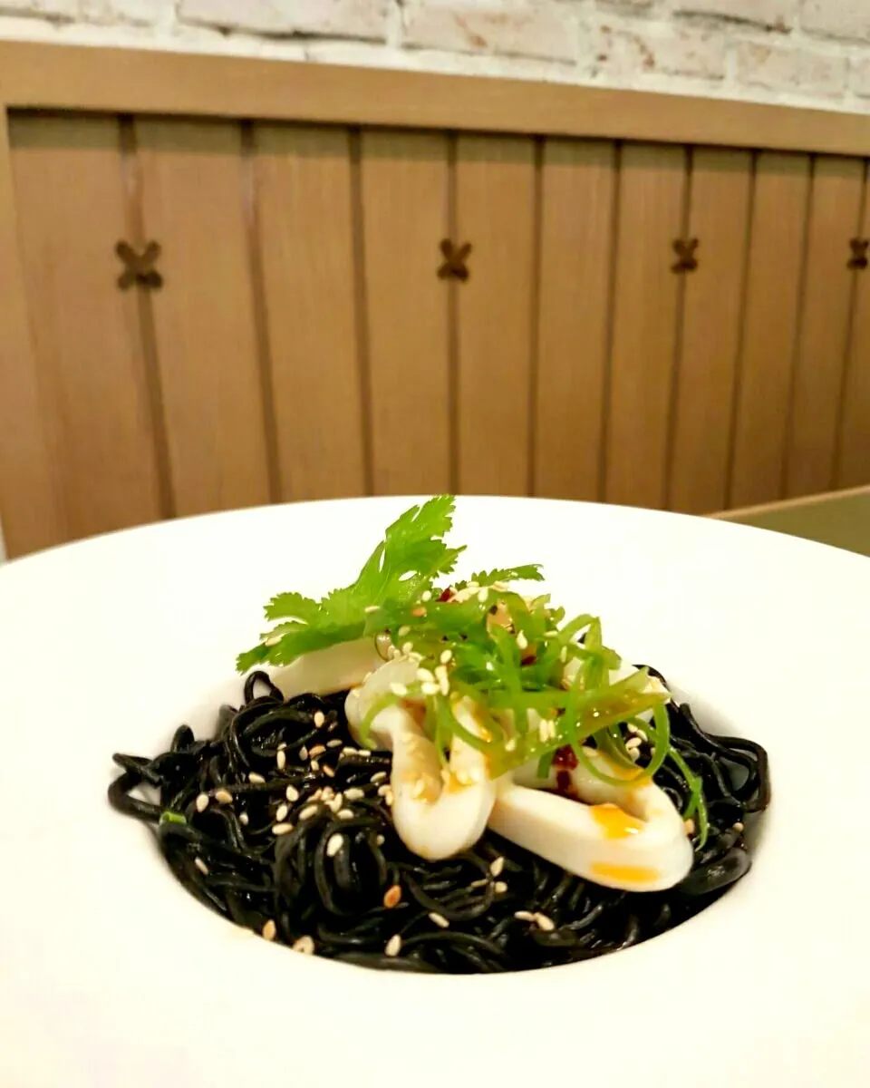 squid ink la mian|Jun Kiさん