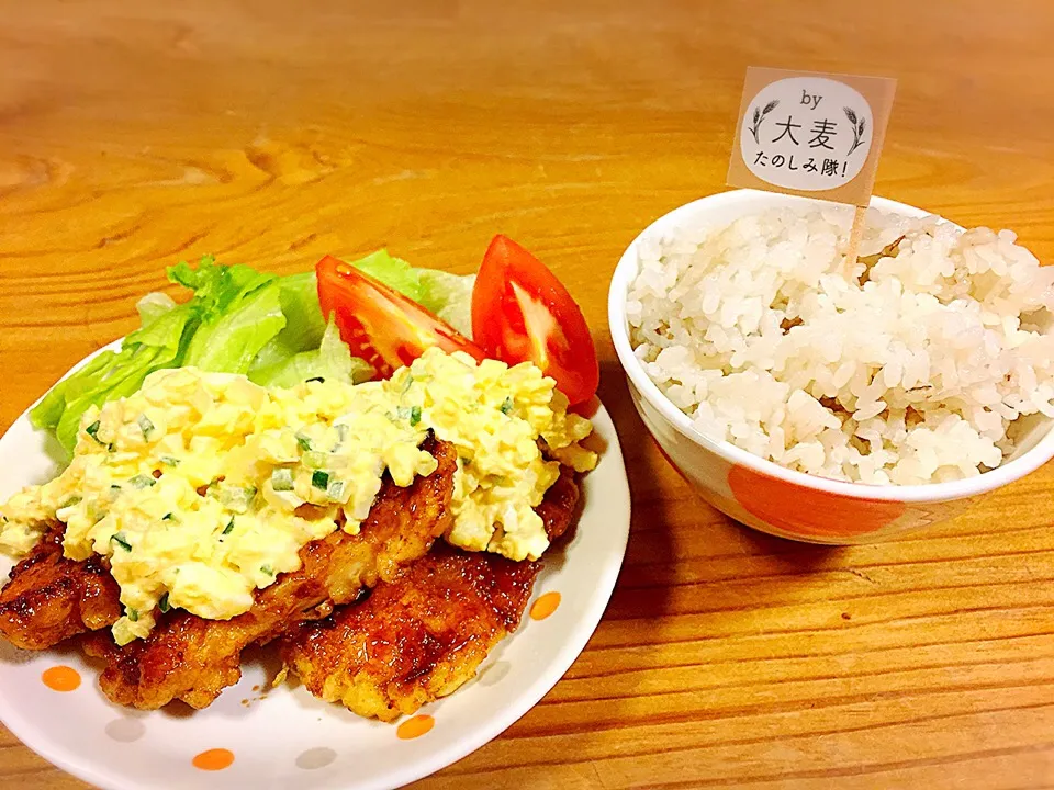 鶏胸肉でチキン南蛮。マヨネーズとヨーグルトのソース^_^#チキン南蛮|pepiさん