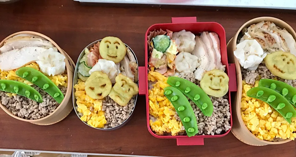 今日の仕事弁当。家族留守番弁当。朝アップしたつもりが出来てなかった😅|mmmd_lさん