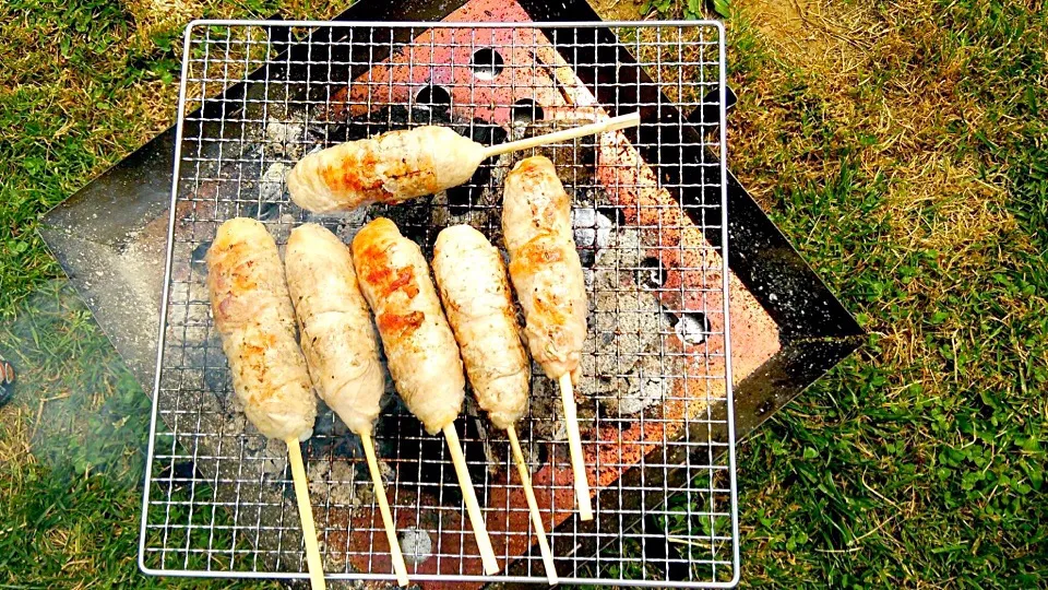 肉巻きおにぎり
キャンプ料理🏕|orangeさん