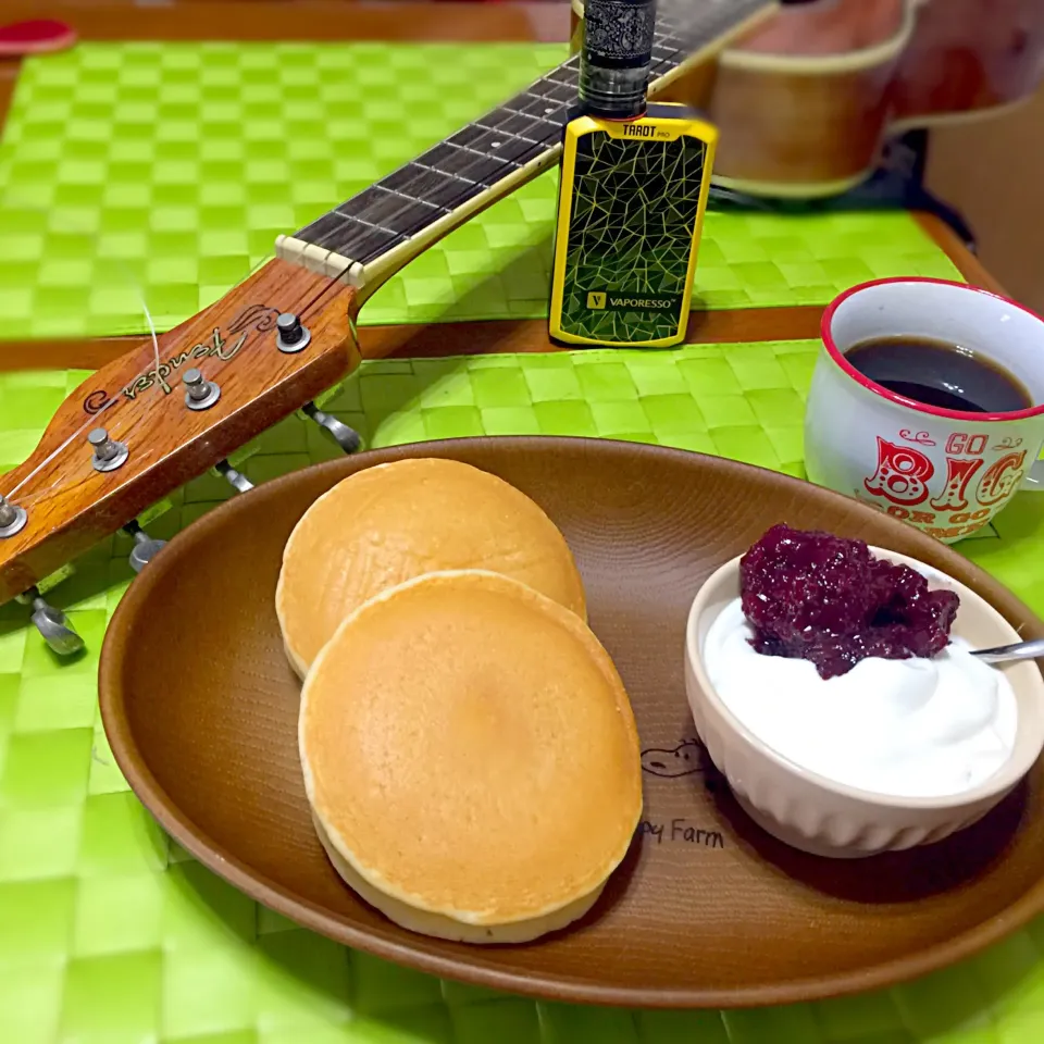 ハワイアンな朝食🥞🌴🌺|マニラ男さん