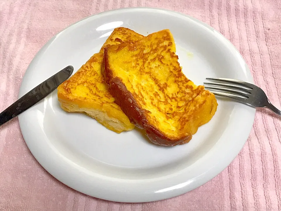 Snapdishの料理写真:フレンチトースト❤️|perfuさん