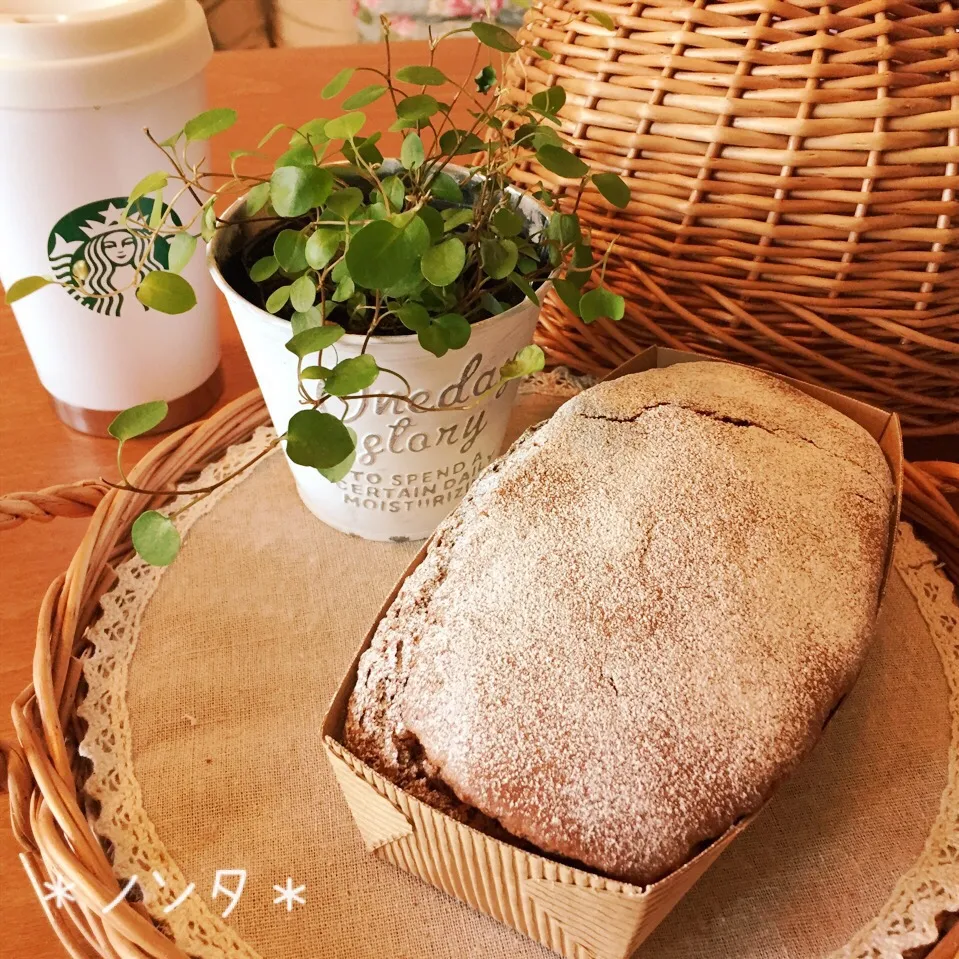 ほろビター♡コーヒーチョコレートパウンドケーキ♪|＊ノンタ＊さん