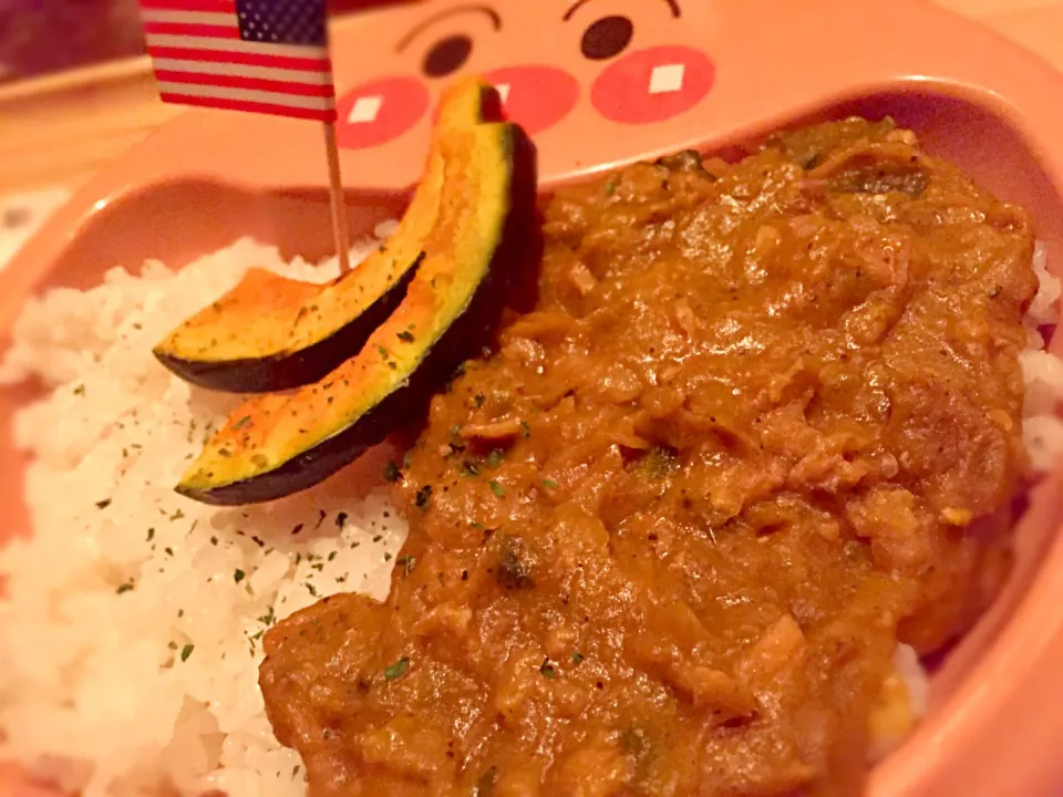 お子ちゃまかぼちゃカレー|ベジさんさん