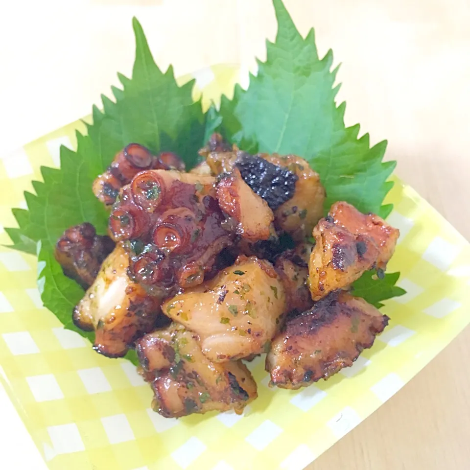 たこわさ唐揚げ|たにもこさん