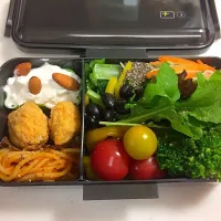 Snapdishの料理写真:🥗サラダ弁当|ameriさん