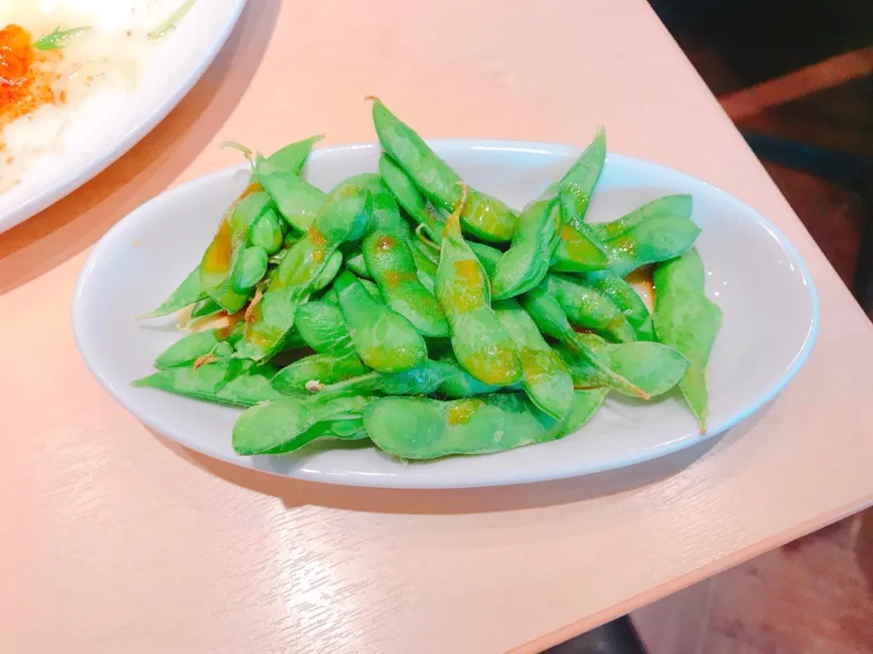 焼き枝豆   ゆずこしょう味|ちゃみこさん