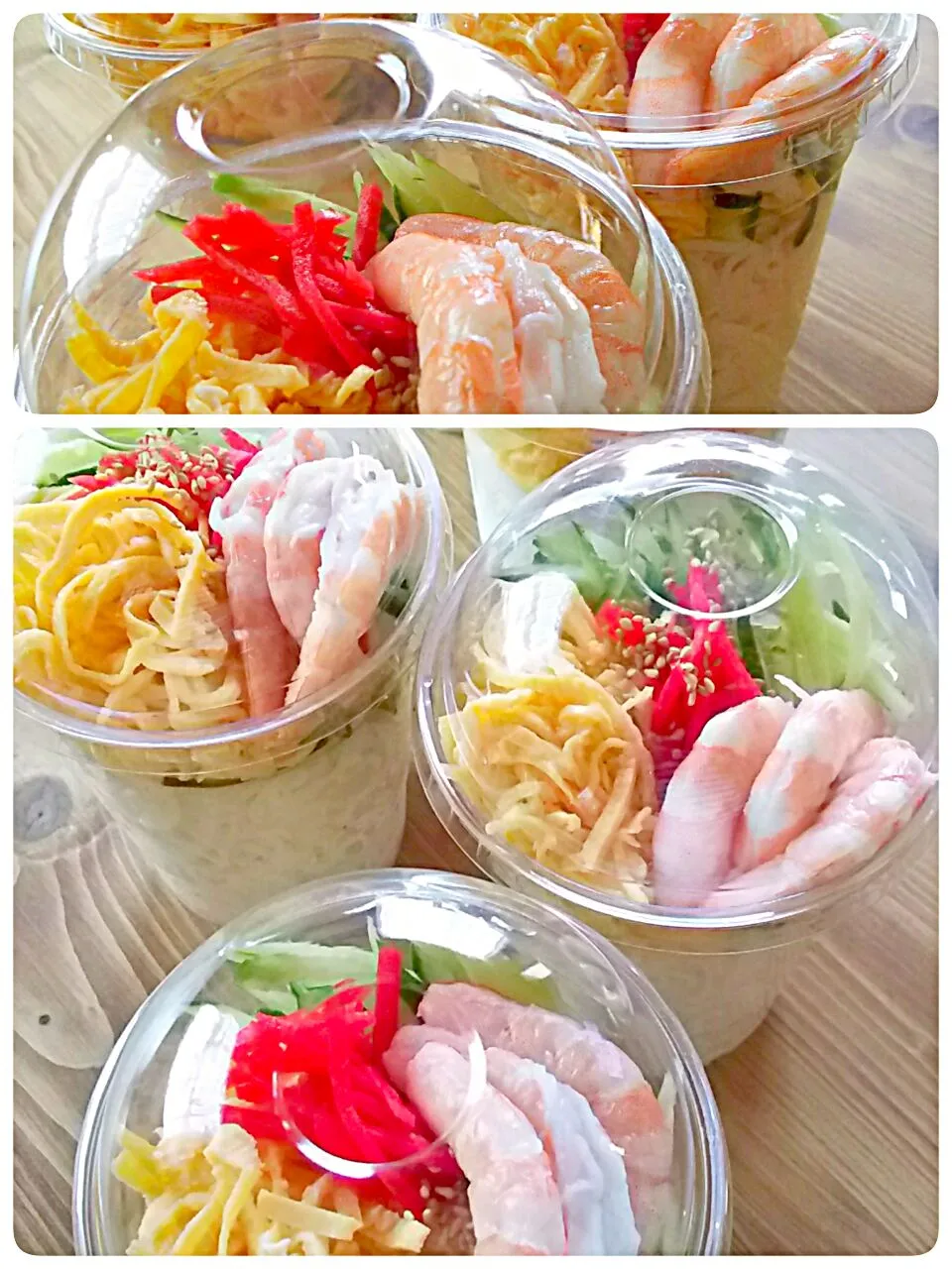 彩り素麺カップ(*Ü*)*.¸¸♪"|ｌａｖｅｎｄｅｒｆ❜mさん