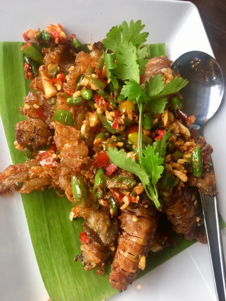 Snapdishの料理写真:กั้งผัดพริกสด
Crayfish fried chilli|ครัวอิอ้วน... Chubby Cookさん