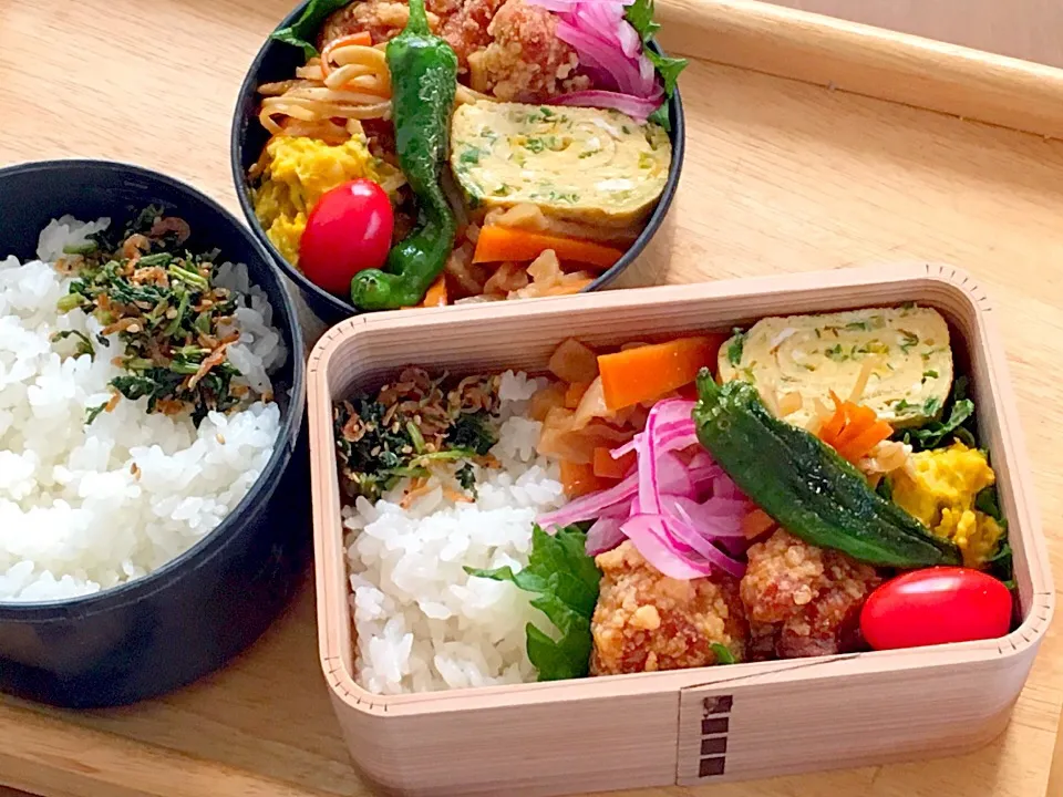 鶏の唐揚げ 弁当|弁当 備忘録さん