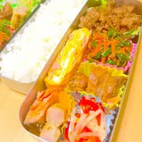 Snapdishの料理写真:中2男子弁当|Rika Doiさん