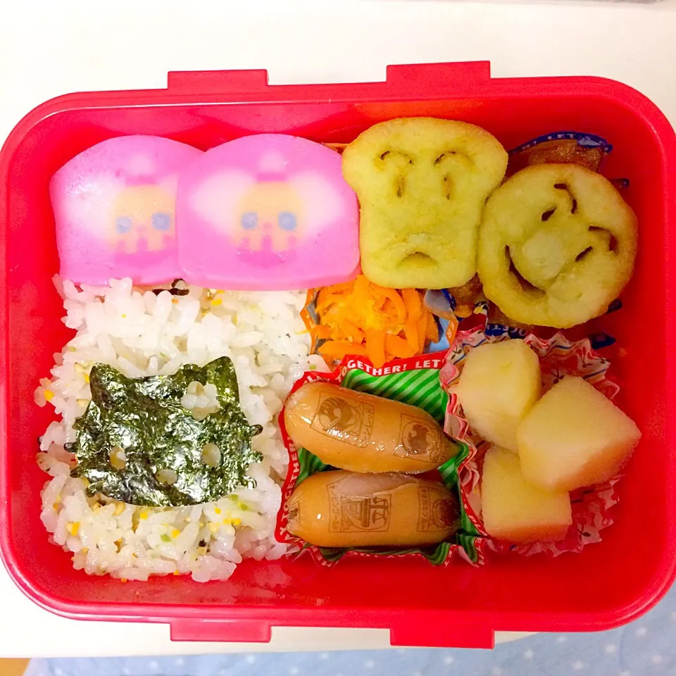 3歳保育園。不器用母さん、我が家のキャラ弁！！

#保育園 #お弁当 #キャラ弁|rainbow&forkさん