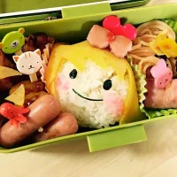 遠足のお弁当。卵は茶こしでこすと、確かに綺麗に焼けますね！|＊ねね＊さん