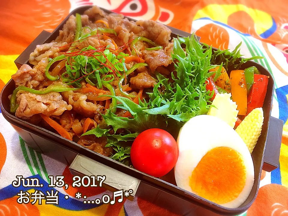 Snapdishの料理写真:2017/06/13お弁当〜♡|いく❤️さん