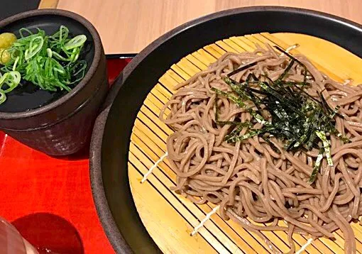 今日の粗食は駅のざる蕎麦単品。体重６キロ減ったけど、まだまだBMI25弱の豊満な腹なので気は抜けませぬ✊|にゃあ（芸名）さん