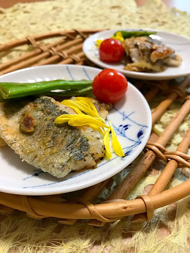 片栗粉付け鯵の山葵黒酢焼き🐠|Kumi_loveさん