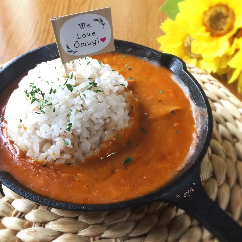 もち麦焼きカレー|あやさん