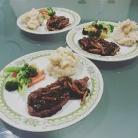 Snapdishの料理写真:Homemade steak|Jun Kiさん