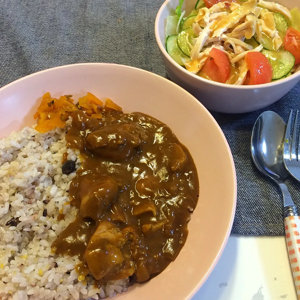 心友の手作りチキンカレー♡2017/06/13|ちび太さん