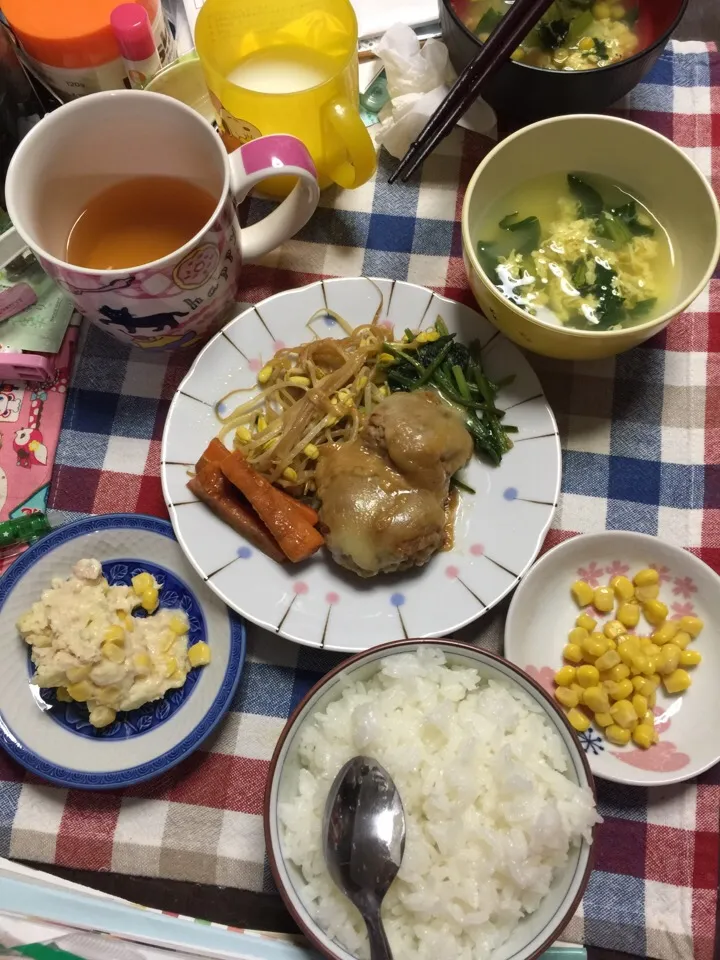 Snapdishの料理写真:普通の晩ご飯|さとう かおりさん