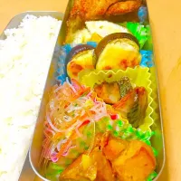 Snapdishの料理写真:中2男子弁当|Rika Doiさん