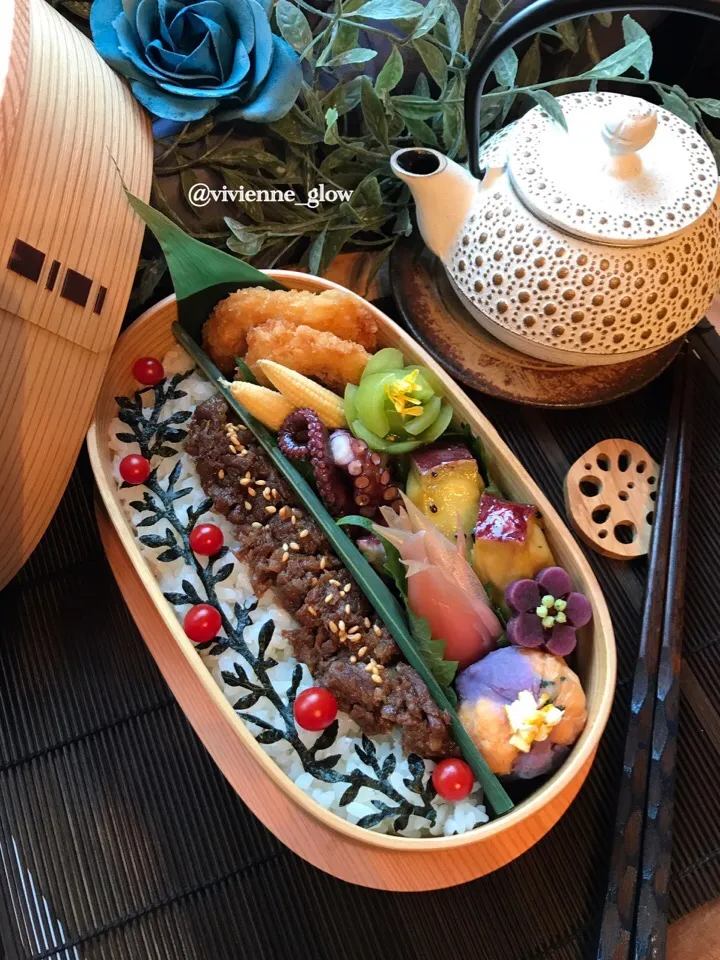 Snapdishの料理写真:松坂牛しぐれ弁当|vivienne_glowさん