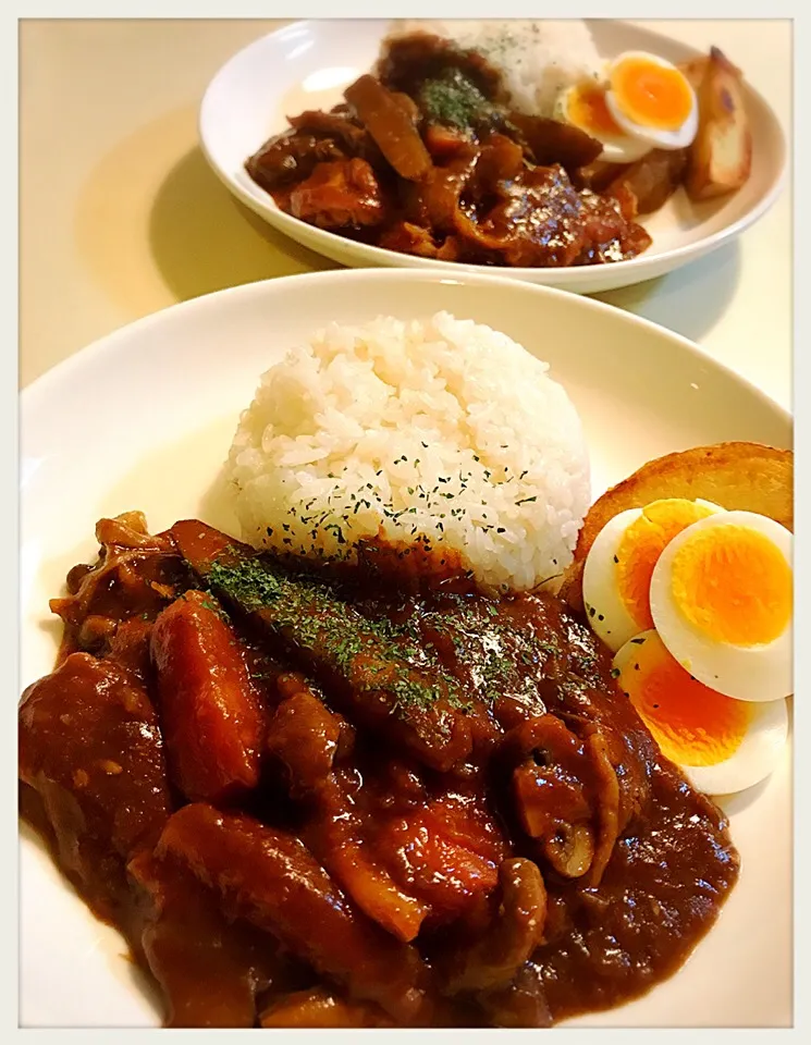 根菜カレー。Root vegetables Curry and Rice|toyamadaさん