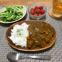 焦がしチキンカレー|Saoriさん