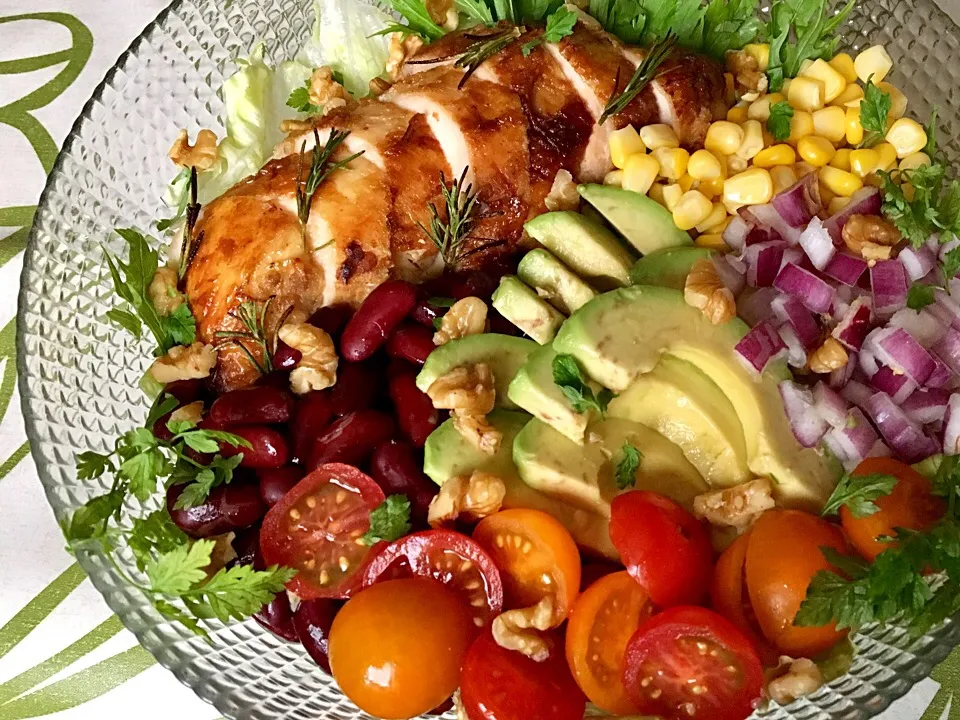 ✨ROSEMARY CHICKEN SALAD...ロズマリーチキンサラダ✨|🌺Sanntina🌺さん