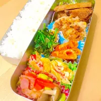 Snapdishの料理写真:中2男子弁当|Rika Doiさん