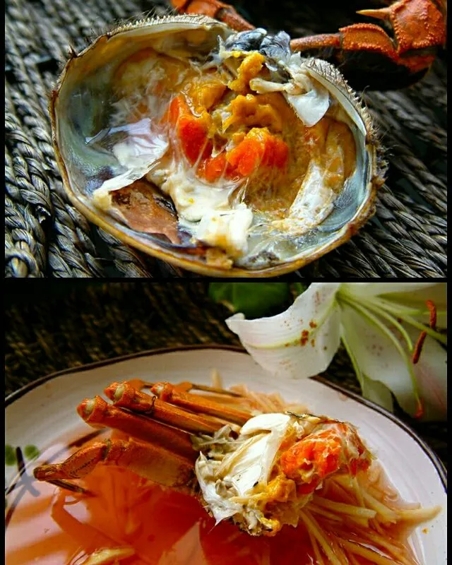 steamed hairy crab|steven z.y.さん