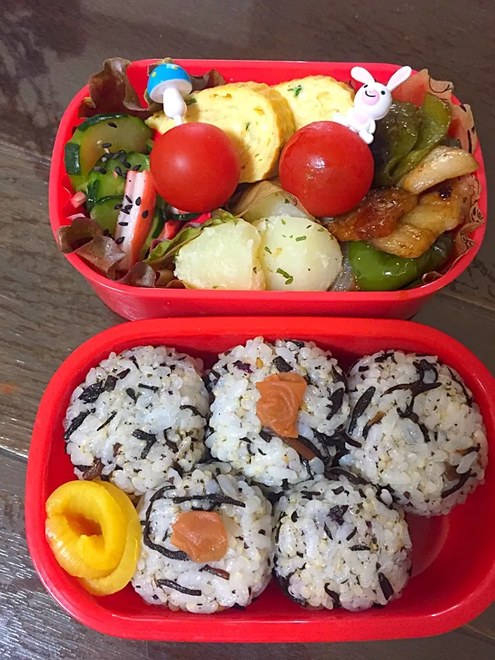 今日も娘弁当！遠足予備日|Latteさん