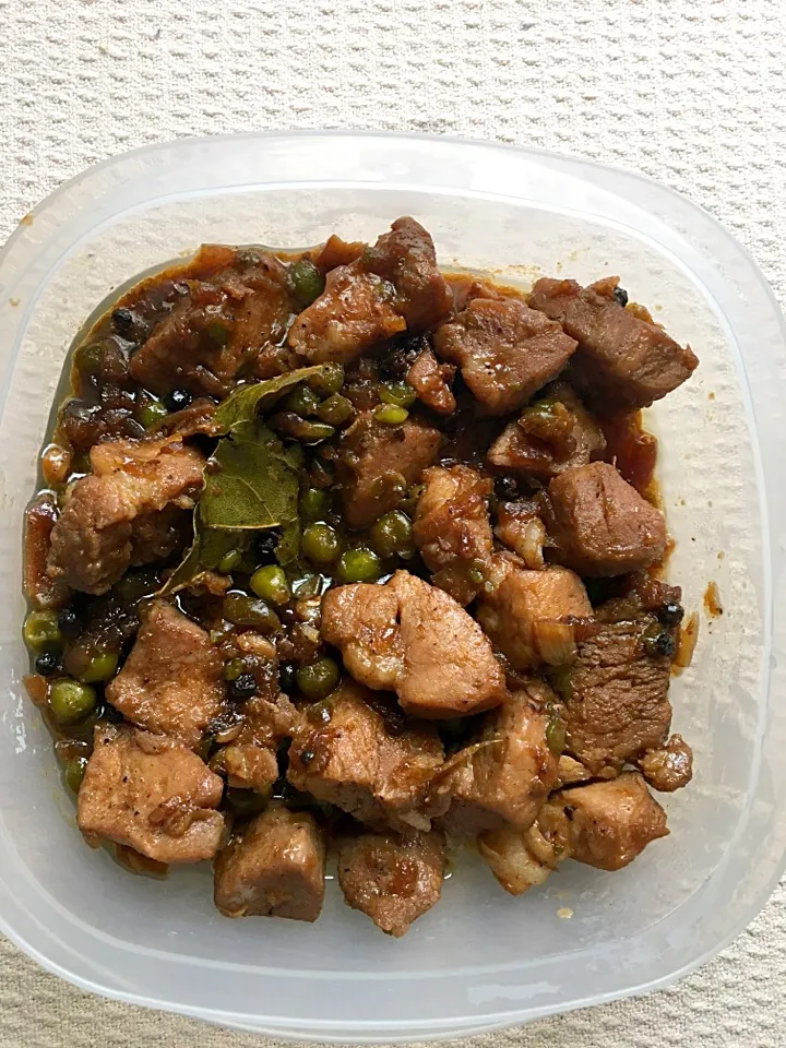 Snapdishの料理写真:pork humba|Arlyn Montecilloさん