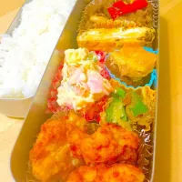 Snapdishの料理写真:中2男子弁当|Rika Doiさん