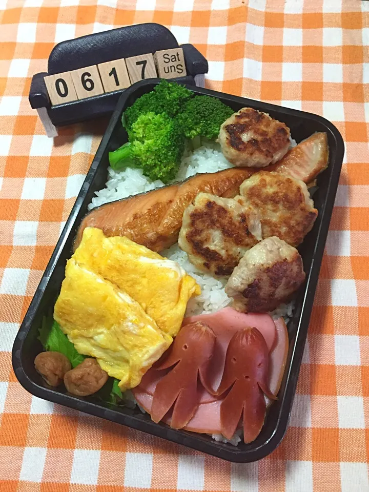 6月17日の高3男子のお弁当♪|ごっちさん