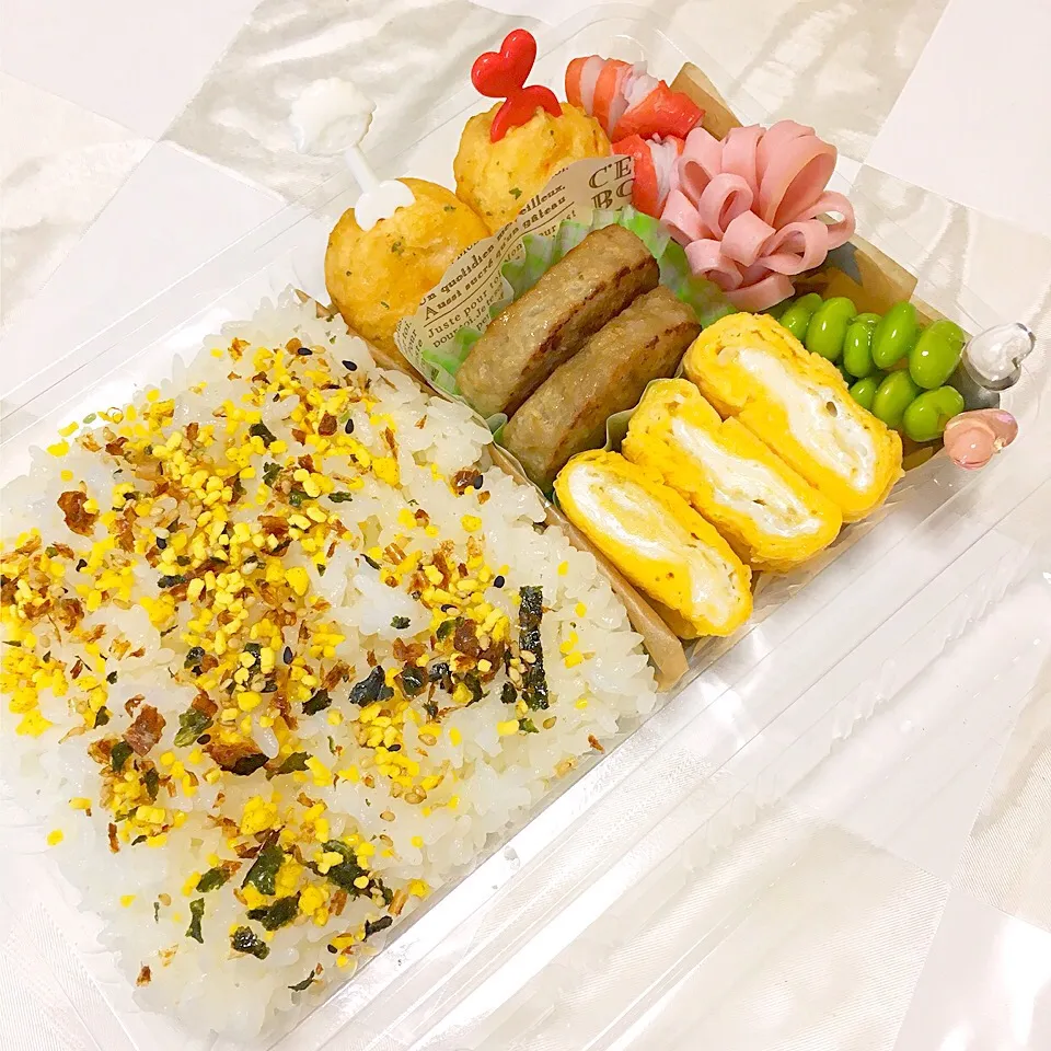 Snapdishの料理写真:次男試合弁当|めろままさん